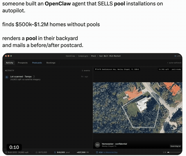 OpenClaw Pool Example